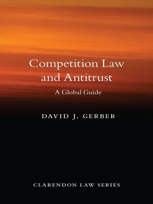 cover image of Competition Law and Antitrust